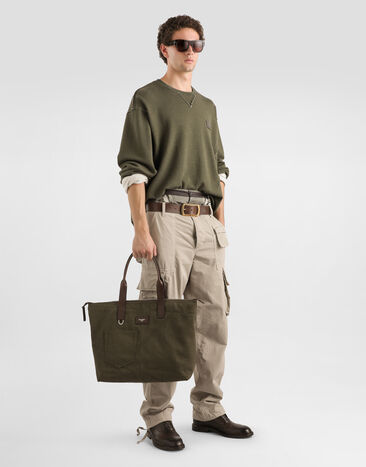 Dolce & Gabbana Cotton trousers Dolce & Gabbana Cotton trousers Beige GP04DTGH255