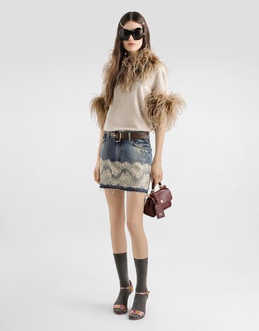 Dolce & Gabbana Cashmere pullover Beige FXX49ZJBW1M