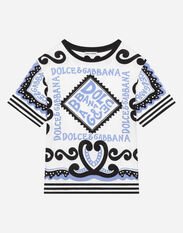 Dolce & Gabbana Marina-print jersey T-shirt Print L4JTDSHS7NG