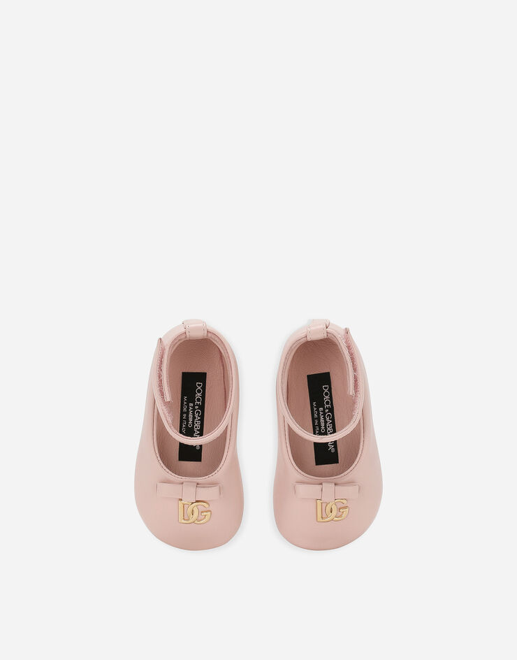Dolce & Gabbana 纳帕皮革芭蕾平底鞋 粉红 DK0065AB793