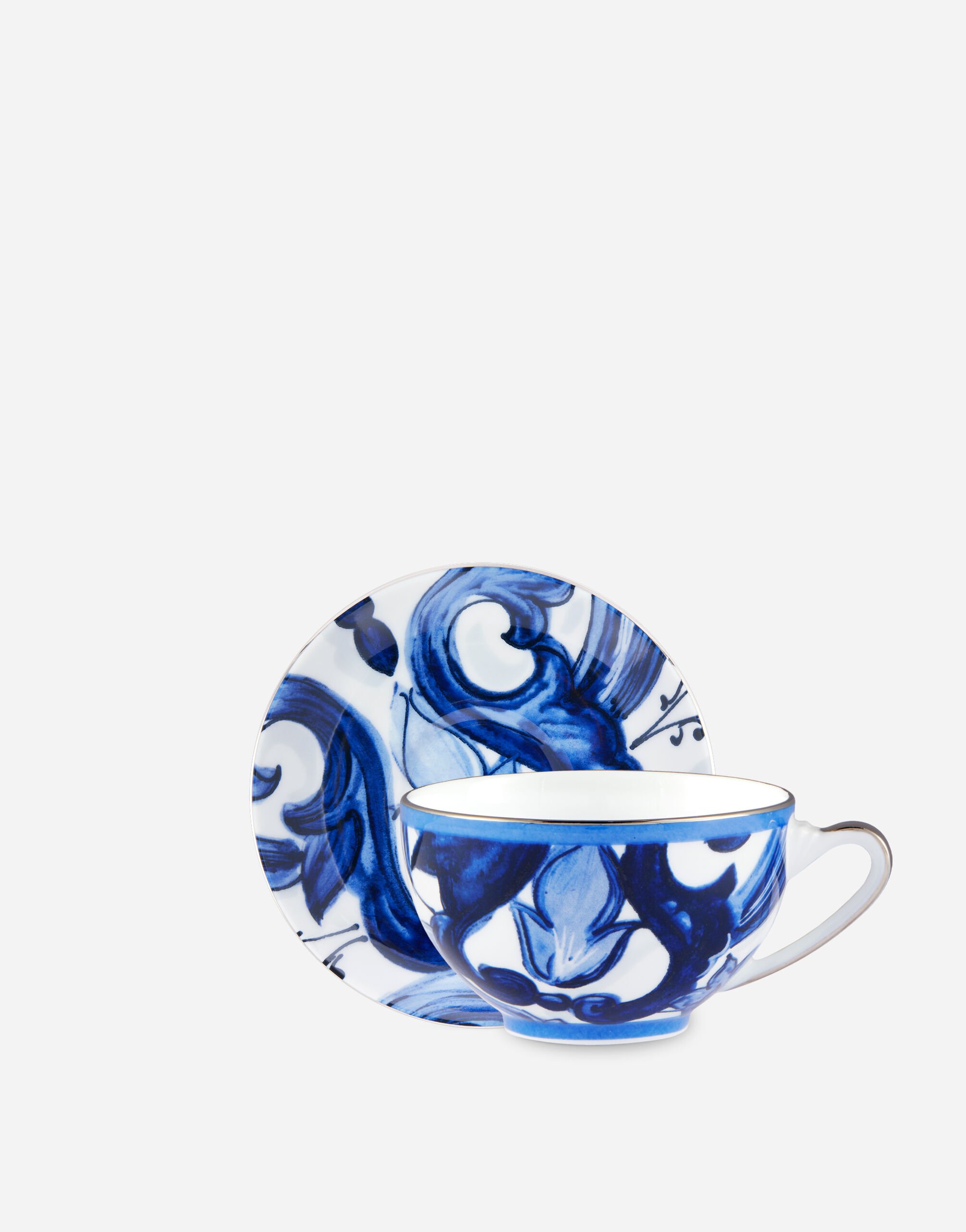Dolce & Gabbana Porcelain Tea Set Multicolor TCB019TCA73
