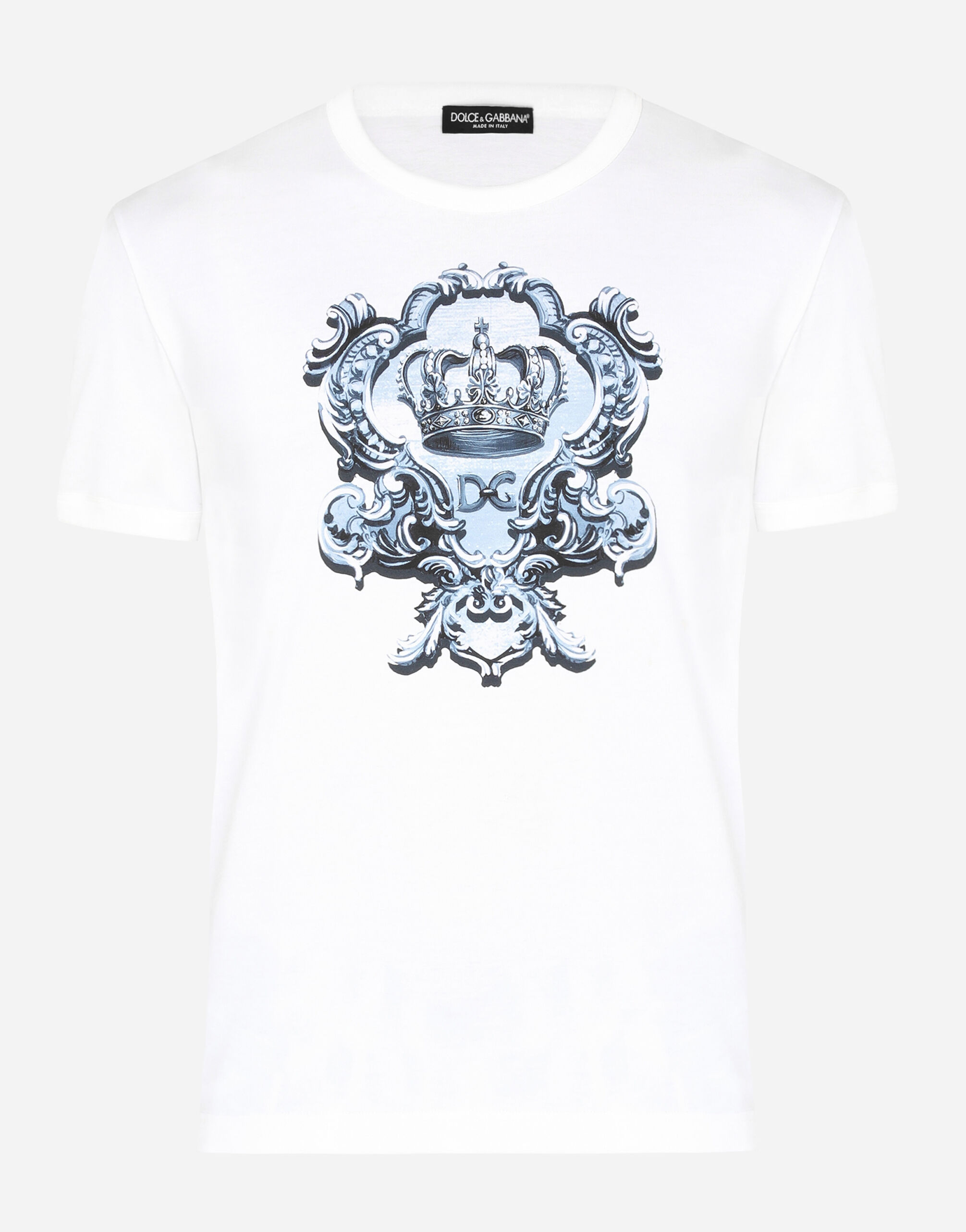 Tシャツ コットン DGヘラルドリープリント