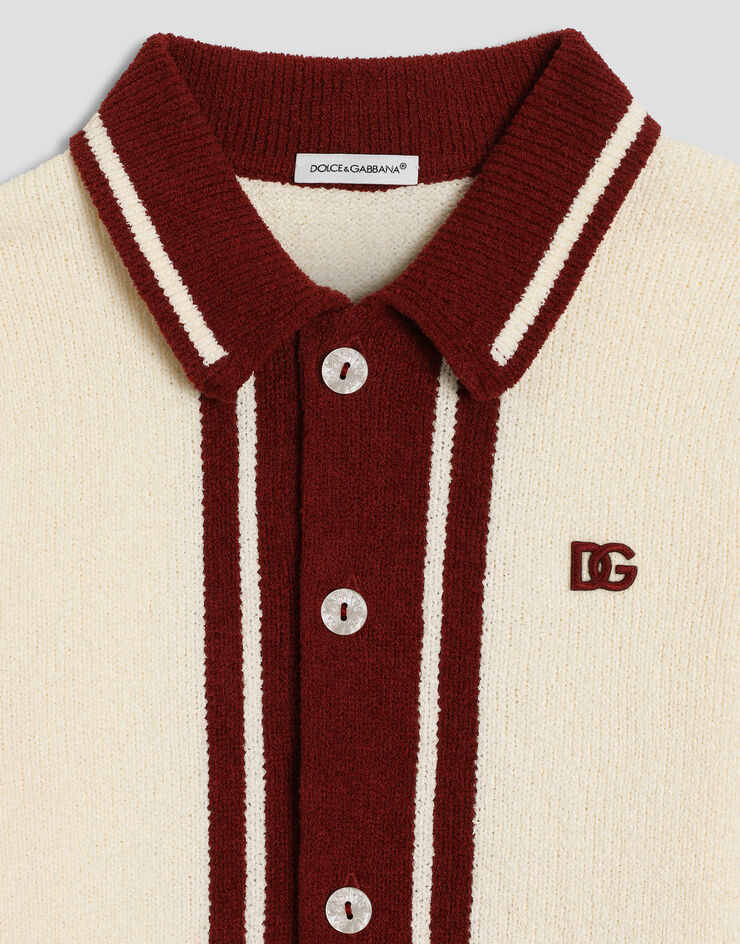 Dolce & Gabbana Knitted shirt Beige L4KWG9JGMIX