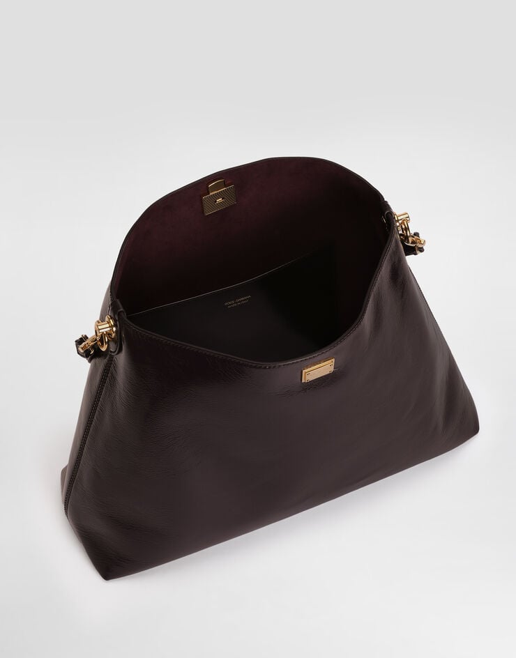 Dolce & Gabbana Large Vittoria calfskin shoulder bag Dolce & Gabbana Large Vittoria calfskin shoulder bag Bordeaux BB7942AZ000