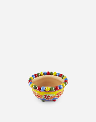 Dolce & Gabbana Large Decorative Bowl Multicolor TCC082TCACZ