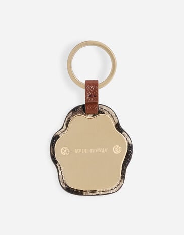 Dolce & Gabbana Calfskin key chain Print BD0019A6456