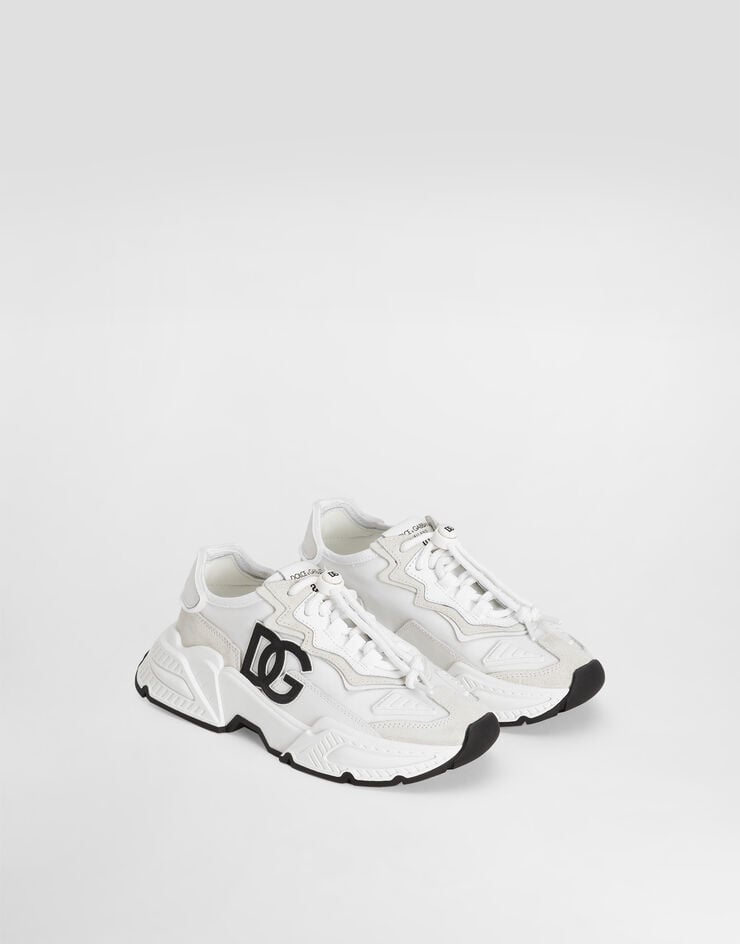Dolce & Gabbana Daymaster sneakers with DG logo patch Weiss DA5119AQ040