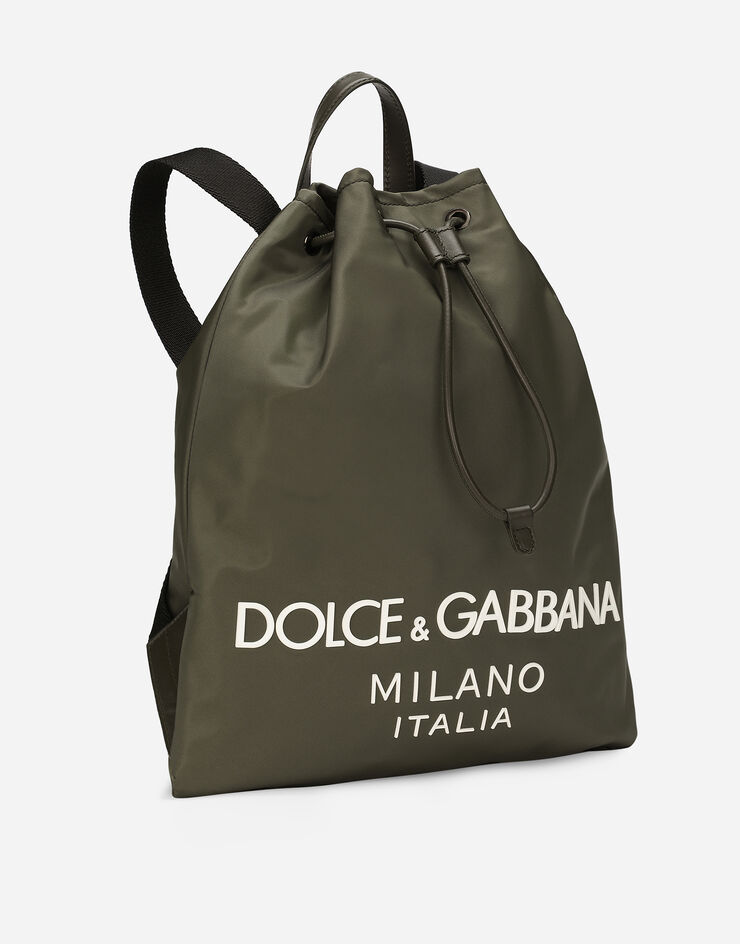 Dolce & Gabbana Sac à dos en nylon Vert BM2336AG182