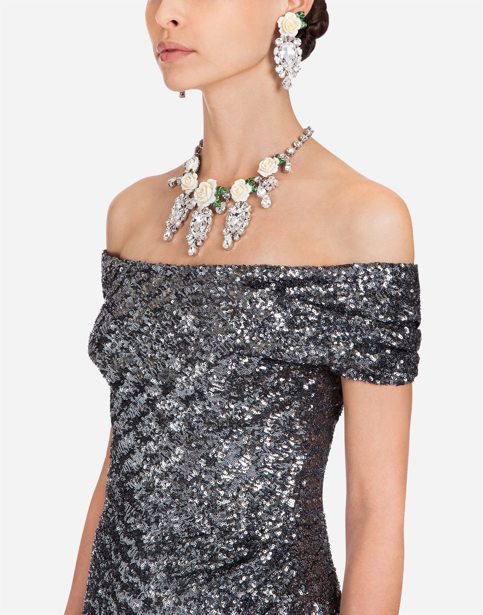 Dolce and gabbana sequin dress cheap