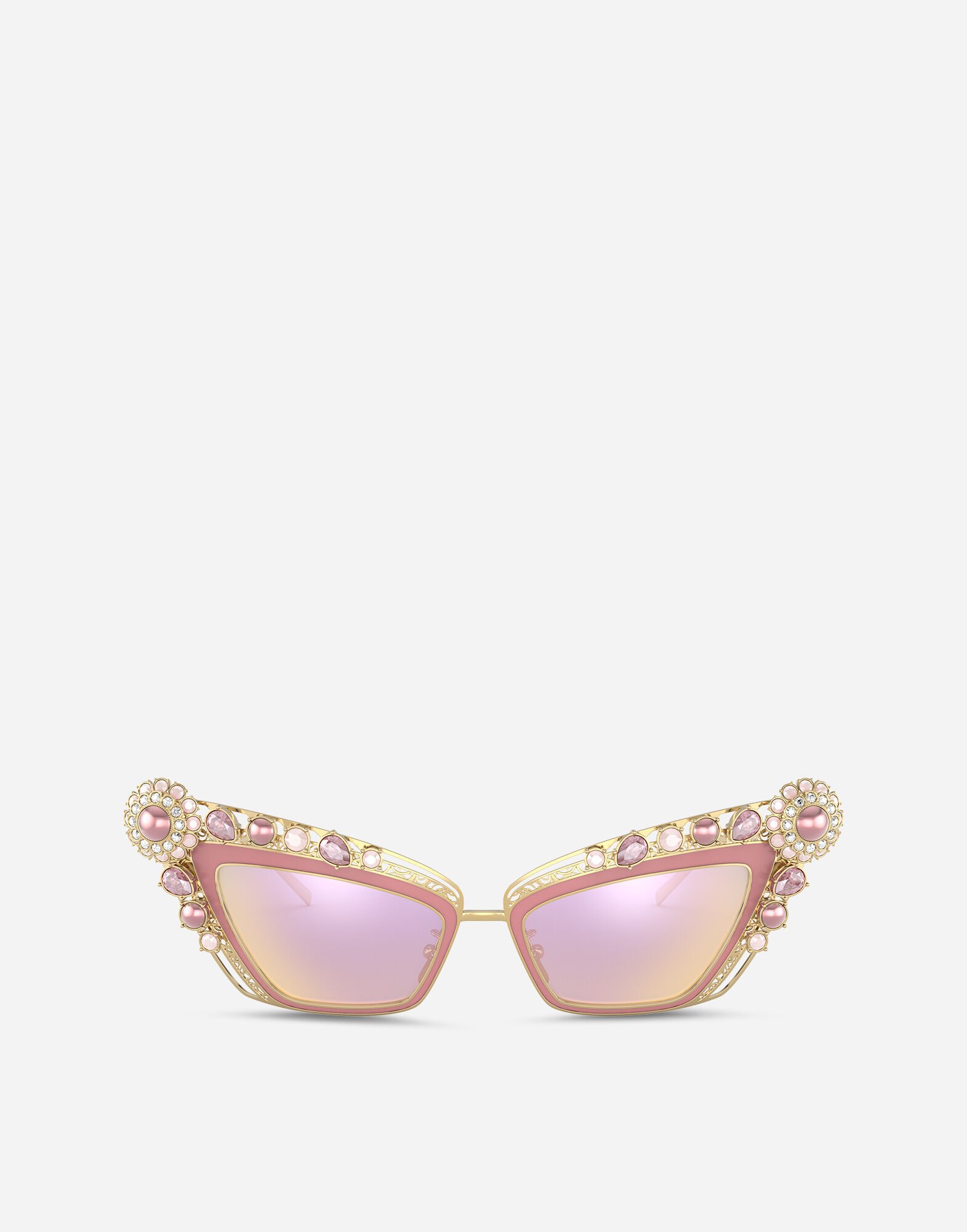 Christmas sunglasses in Gold for Women | Dolce&Gabbana® US