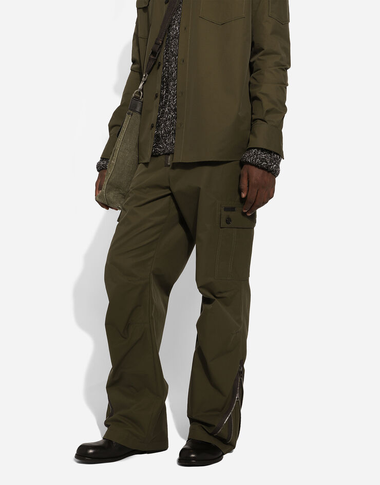Dolce & Gabbana Technical fabric cargo pants Multicolor GP0B9THUMOA