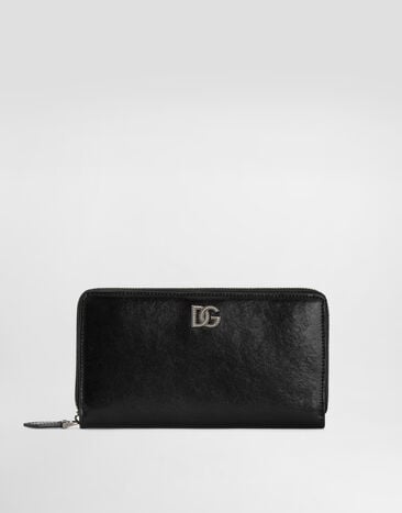 Dolce & Gabbana Tempesta calfskin wallet Black BP1672AU994