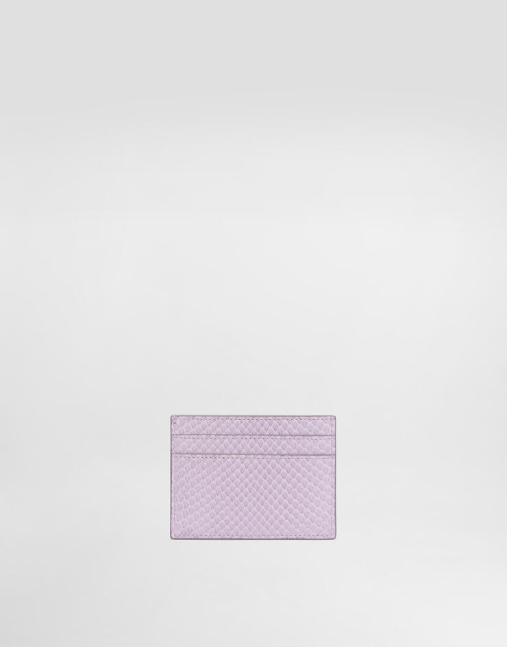Dolce & Gabbana Python card holder Dolce & Gabbana Python card holder Lilac BI0330A2J57