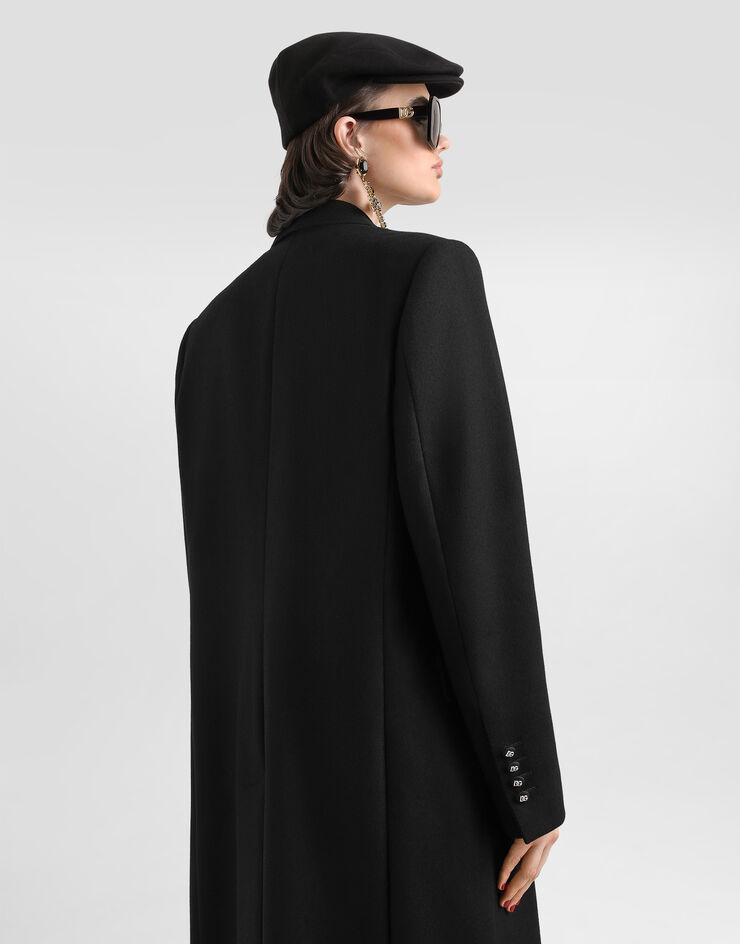 Dolce & Gabbana 코트 양모 소재 블랙 F0W6GTHU2B0