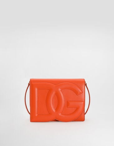 Dolce & Gabbana Calfskin DG Logo Bag crossbody bag Orange BB7287AW576