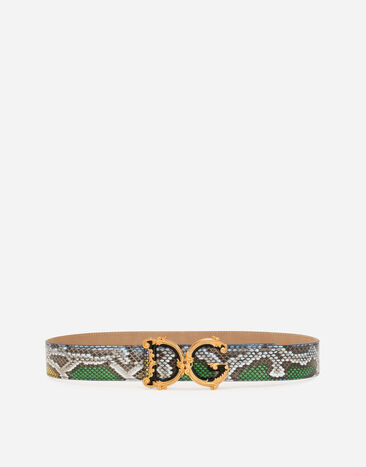 Dolce & Gabbana DG Girls belt Black FB404AGDC2P