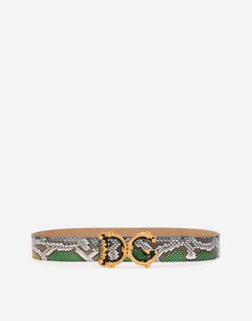 Dolce & Gabbana Ремень DG Girls розовый BE1636AW576
