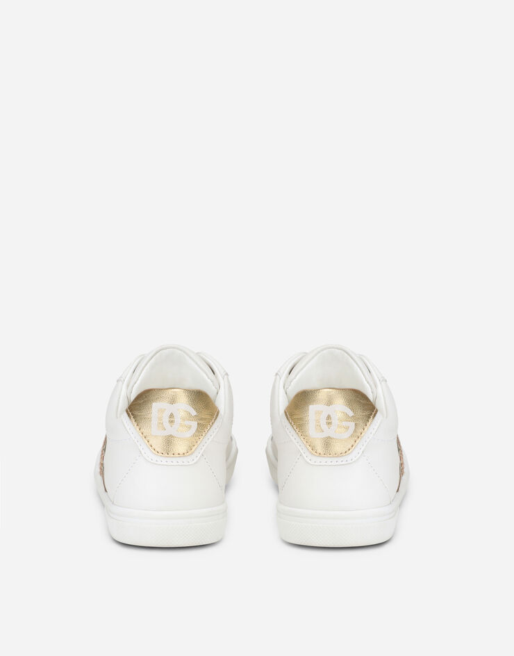 Dolce & Gabbana Snk Bassa Allacciata White D11072AQ675