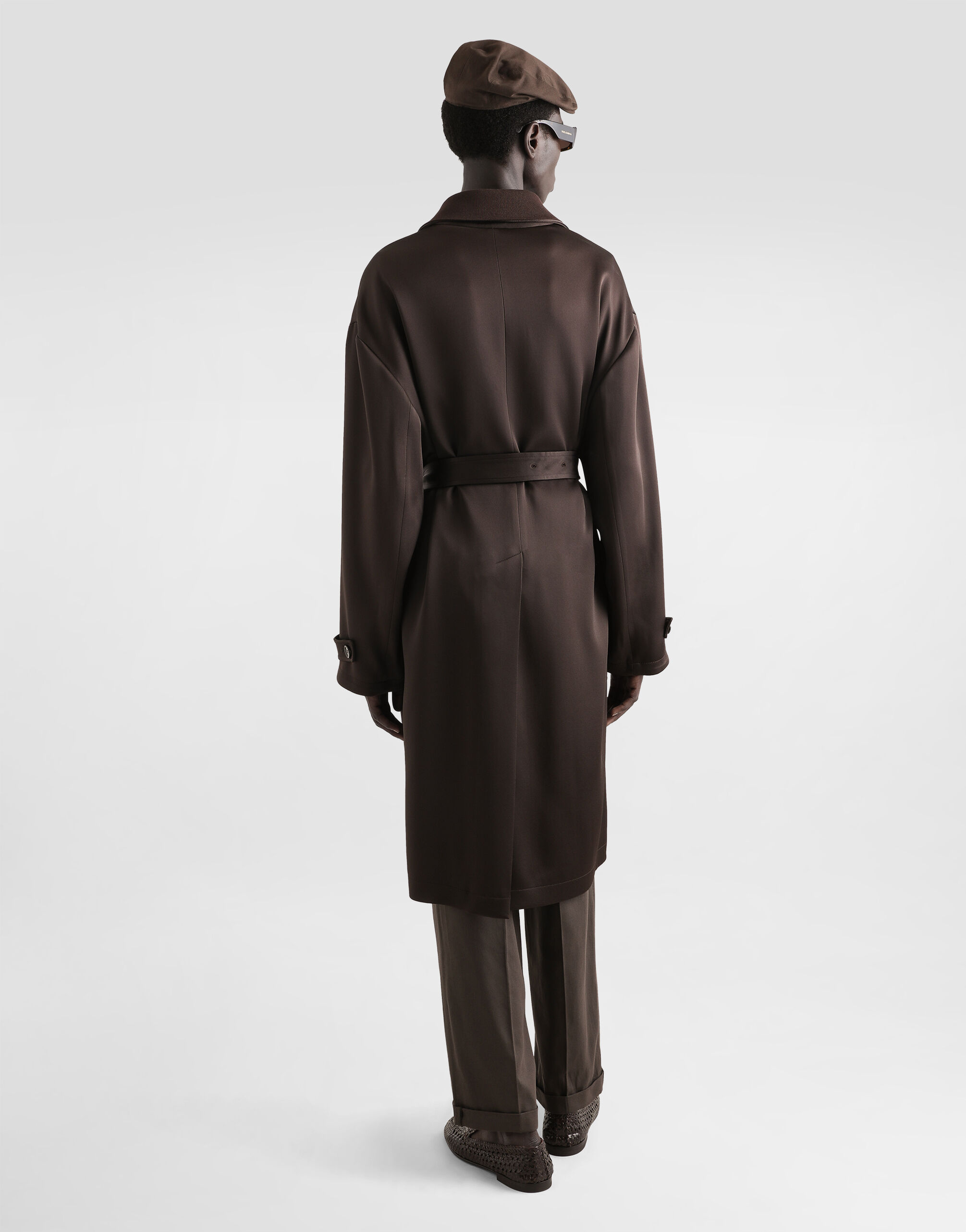 Short-sleeved cotton polo-shirt in Brown for Men | Dolce&Gabbana® US