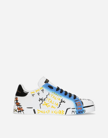 Dolce & Gabbana Sneaker Portofino Limited Edition WEISS CS1558B5811