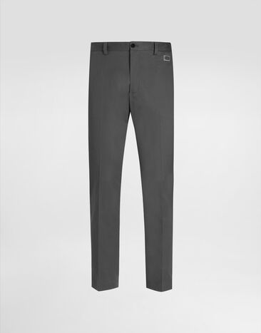 Dolce & Gabbana Tailored cotton pants Brown G9BNLZG7O2P