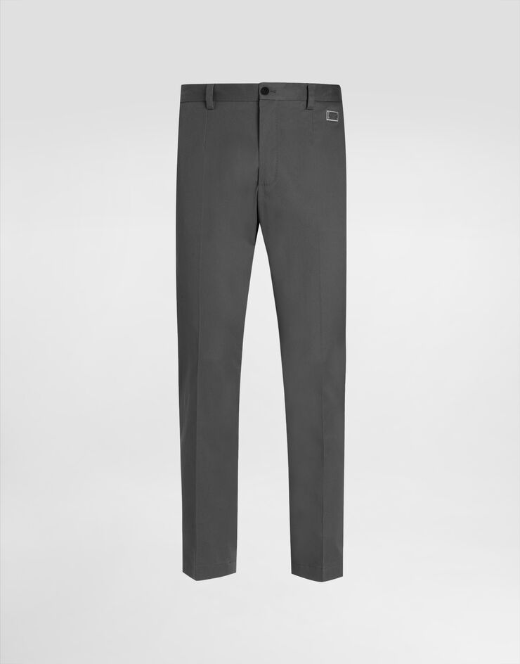 Dolce & Gabbana 棉质精裁长裤 灰 GW13ETFUFNV