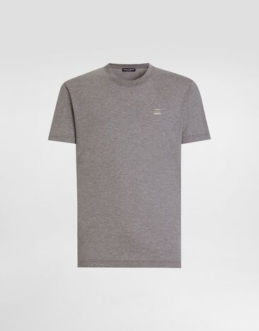 Dolce & Gabbana Cotton T-shirt with tag Black G8SR8TG7O8E