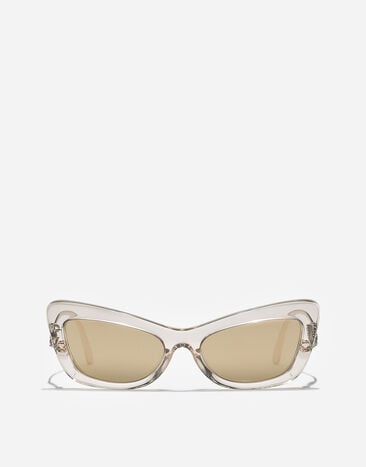 Dolce & Gabbana Солнцезащитные очки DG Crystal черный VG4467VP187