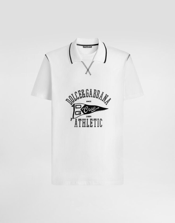 Dolce & Gabbana Camiseta con estampado Dolce & Gabbana Camiseta con estampado White G8SY6TG7PZP