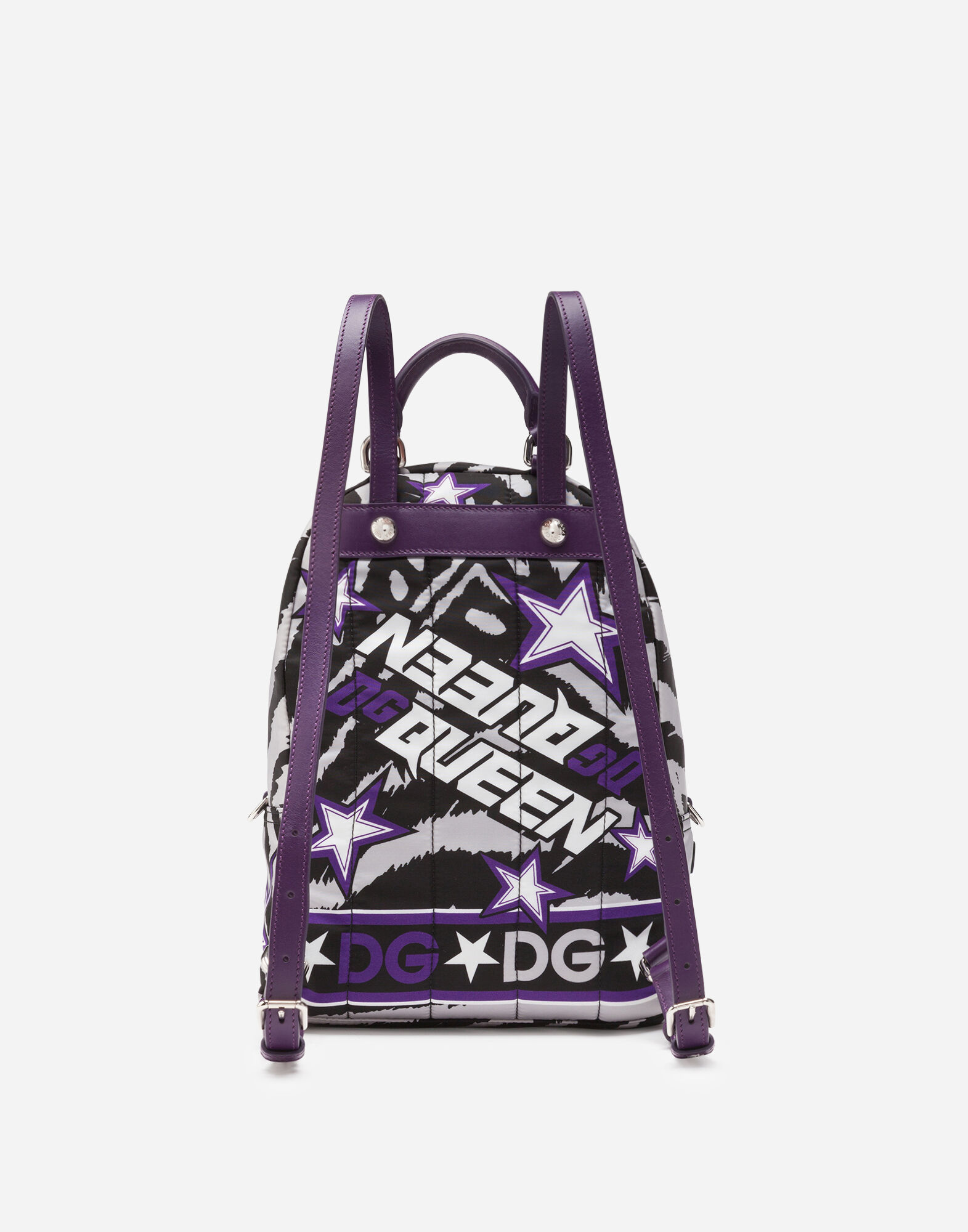 【福袋セール】の商品 jungle with backpack vulcano Nylon print base purple a over バッグ