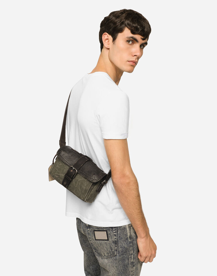 Dolce&Gabbana Borsa a tracolla in canvas Multicolore BM2269AN665