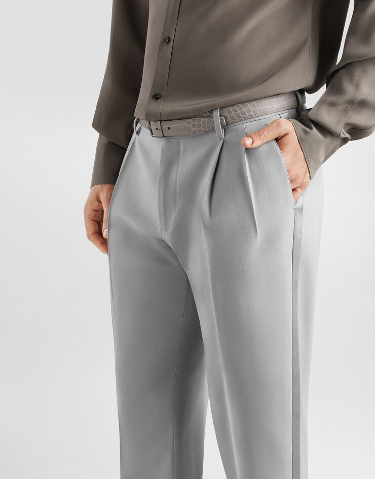 Dolce & Gabbana Micro-rib trousers  GP0F2TFUBG3
