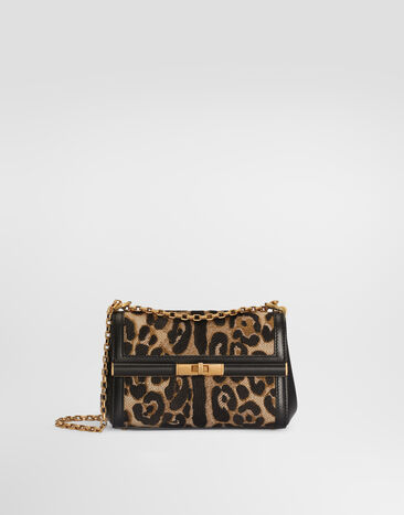 Dolce & Gabbana Marlene city mini bag with thread embroidery Multicolor BB7766A6I37