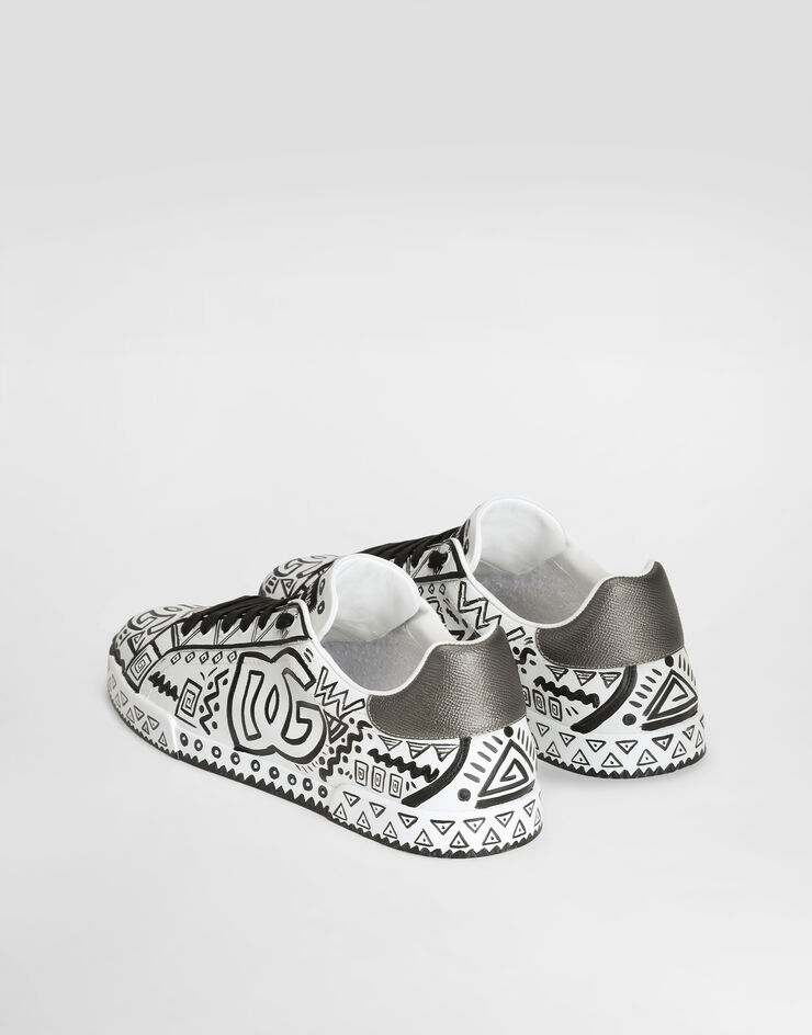 Dolce & Gabbana سنيكرز Portofino من جلد عجل Multicolor CS2464A3S57