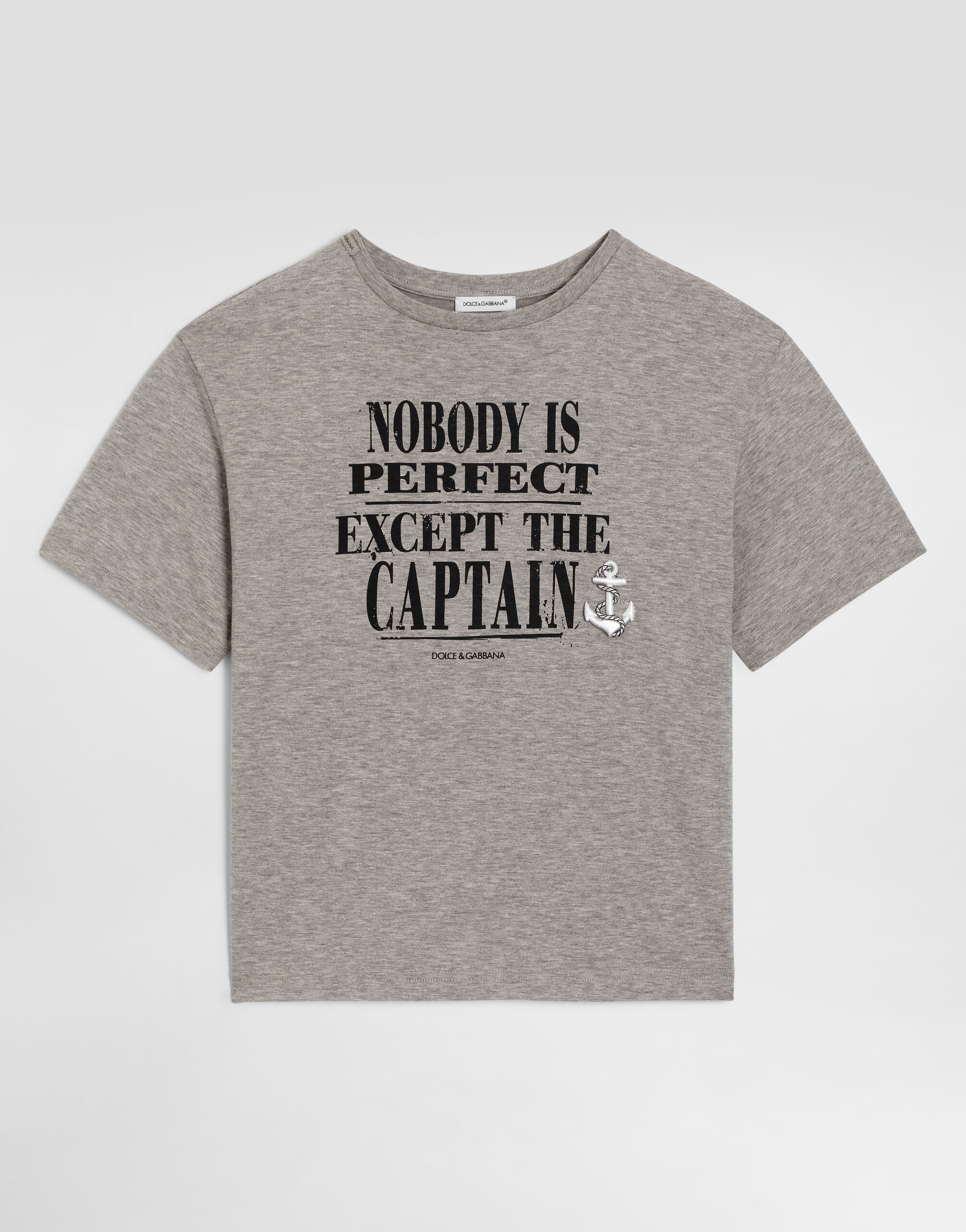 T-SHIRT MANICA CORTA in Grey for Boys | Dolce&Gabbana® US