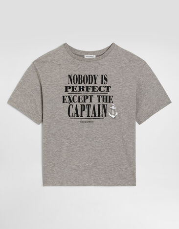 Dolce & Gabbana Jersey t-shirt Grey L4JTJWG7QNA