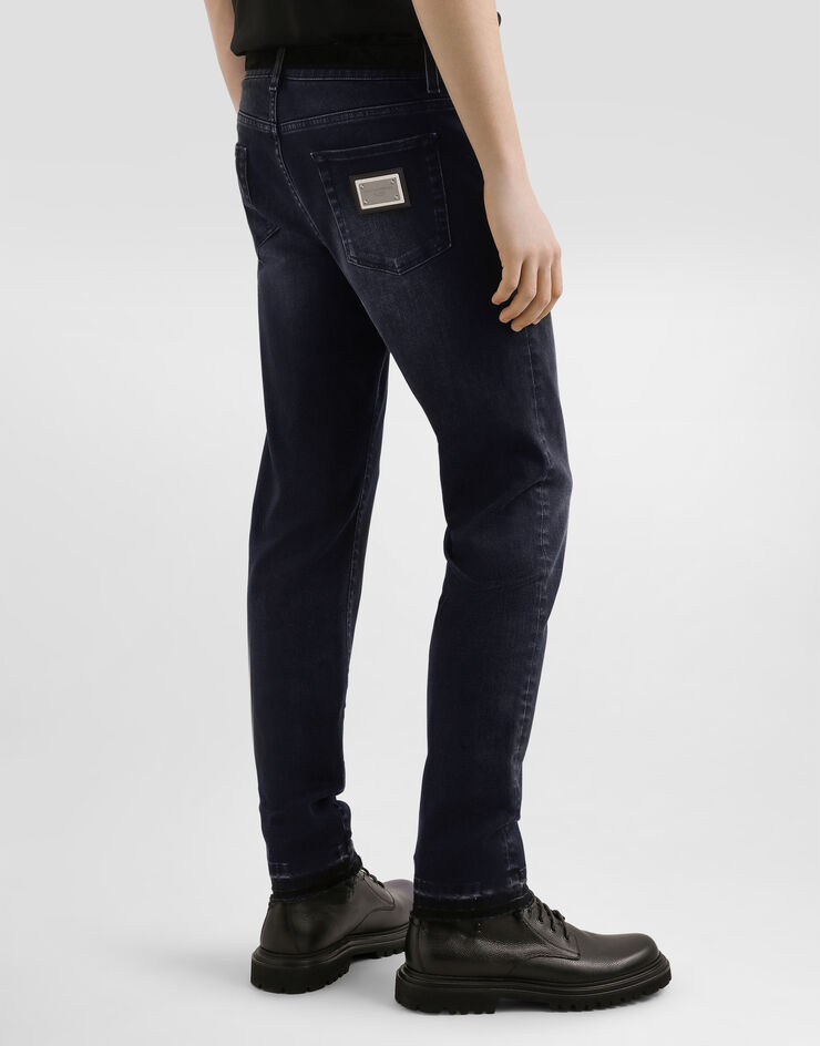 Dolce & Gabbana Slim-fit stretch cotton jeans Multicolor GY07CDG8NI6