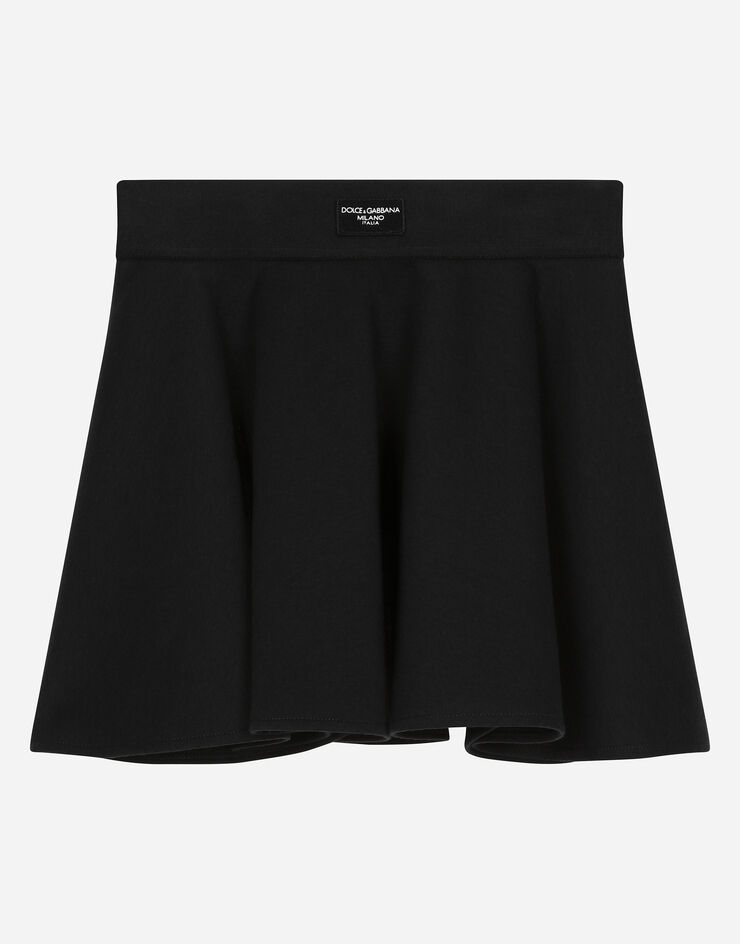 Dolce & Gabbana ゴムウエスト ジャージー スカート Blue L54I67G7M7I