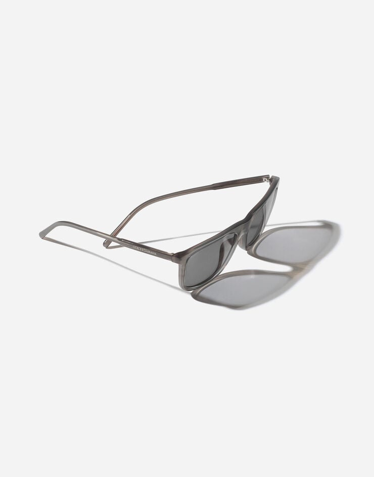 Dolce & Gabbana Everyday Sunglasses Dolce & Gabbana Everyday Sunglasses Transp grey on striped grey VG4542VP981