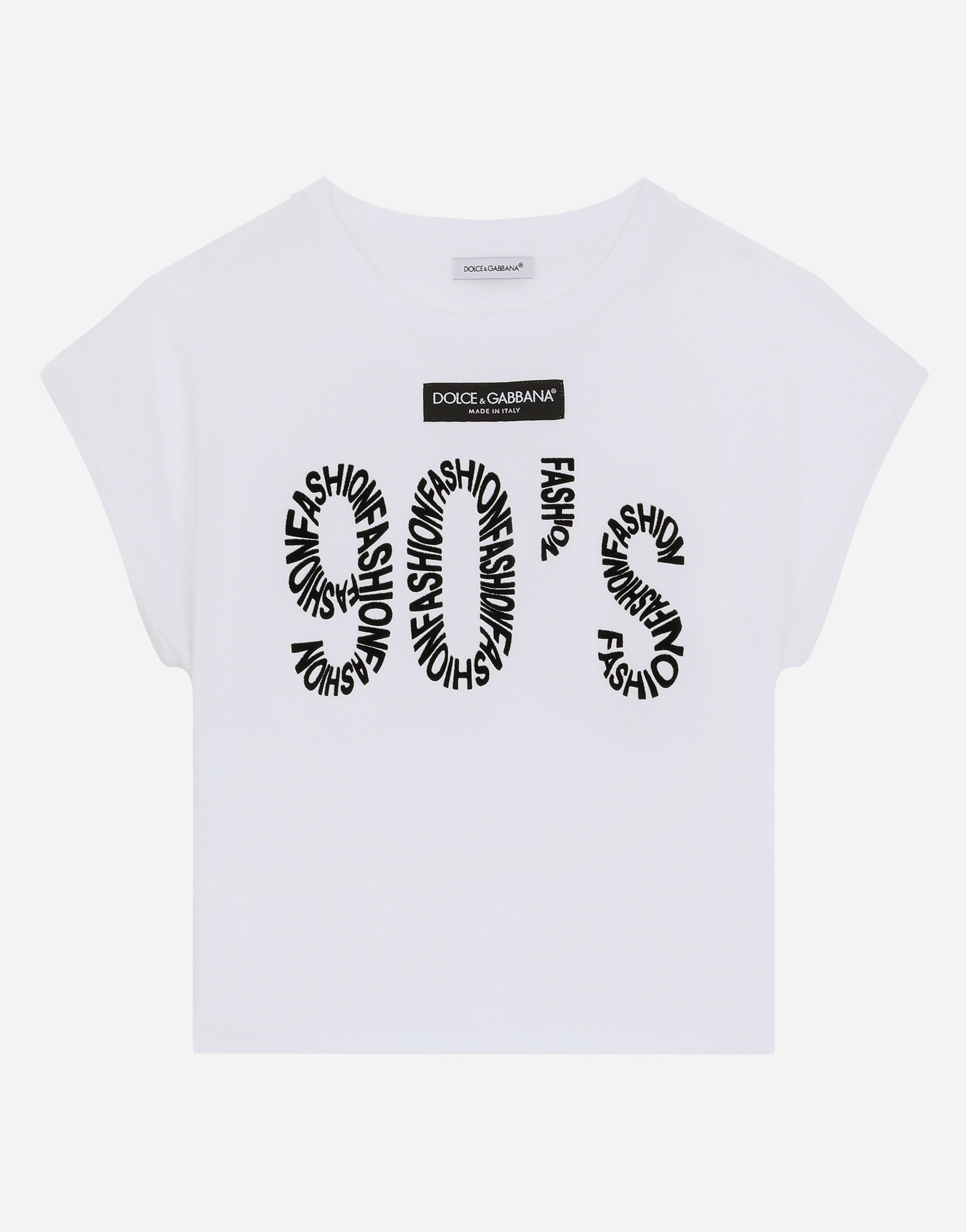 T SHIRT MANICA CORTA in Weiss f r Damen Dolce Gabbana