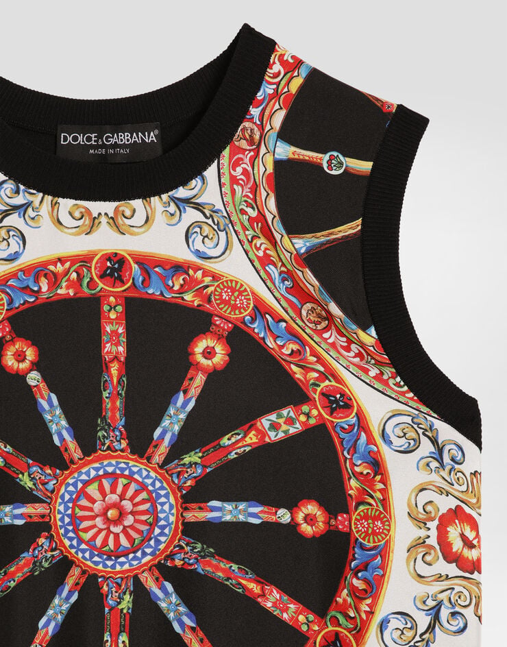 Dolce & Gabbana Lightweight plain-knit top Dolce & Gabbana Lightweight plain-knit top Multicolor FXT06TJGMIQ