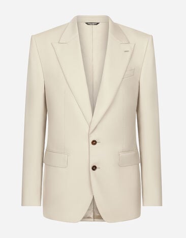 Dolce & Gabbana Single-breasted wool Sicilia-fit jacket Multicolor WBQ1B1W1111