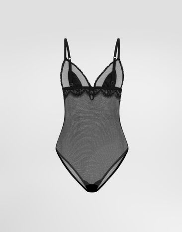 Dolce & Gabbana Body en tulle Noir O9C53TONN35