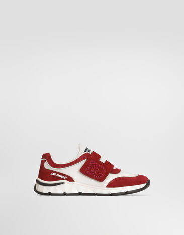 Dolce & Gabbana DG Running suede sneakers Multicolor D11407A0771