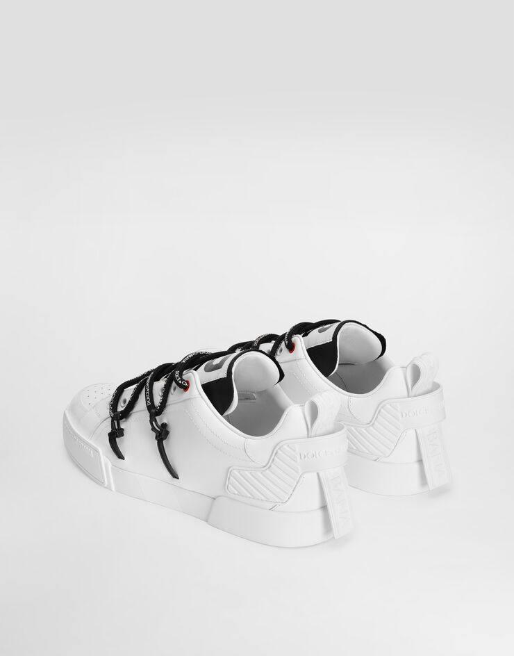 Dolce & Gabbana Portofino sneakers in calfskin and patent leather Multicolor CS1783AJ986