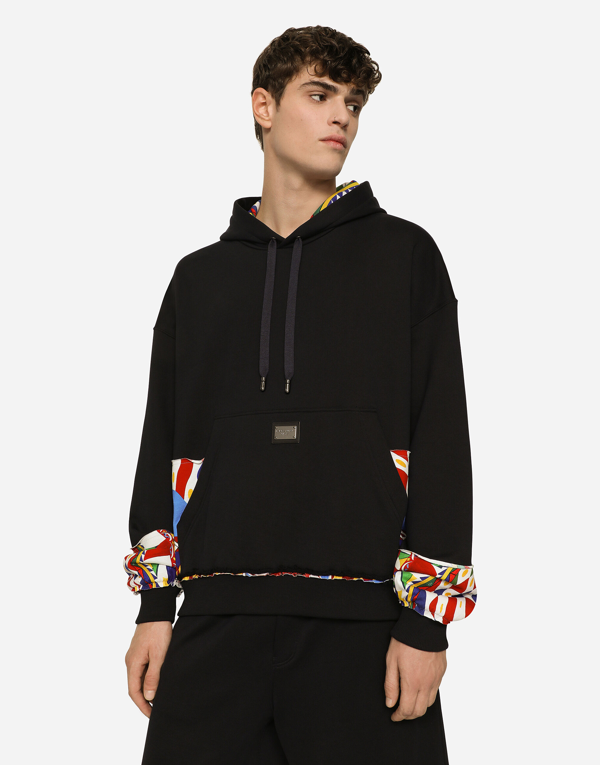 Jw anderson beaded hoodie hot sale