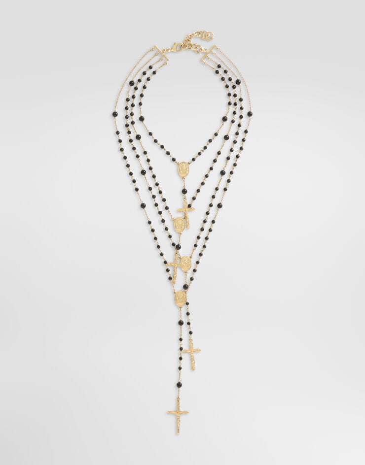 Dolce & Gabbana Multi-rosary necklace Gold WNS6V6W1111