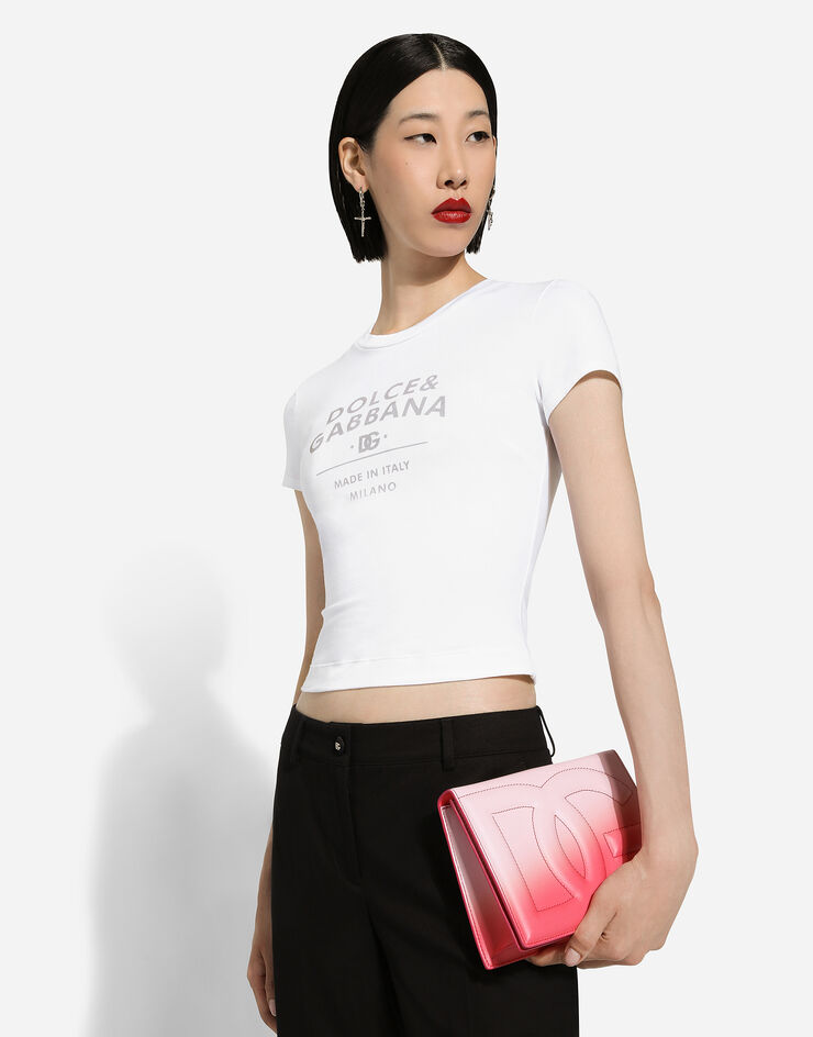 ピンクのウィメンズ DGロゴ クロスボディバッグ | Dolce&Gabbana®