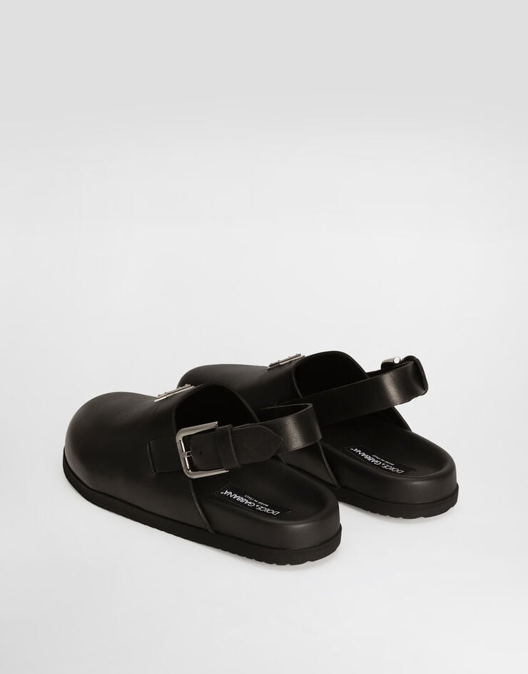 Dolce & Gabbana Calfskin mules Black A80402AQ765