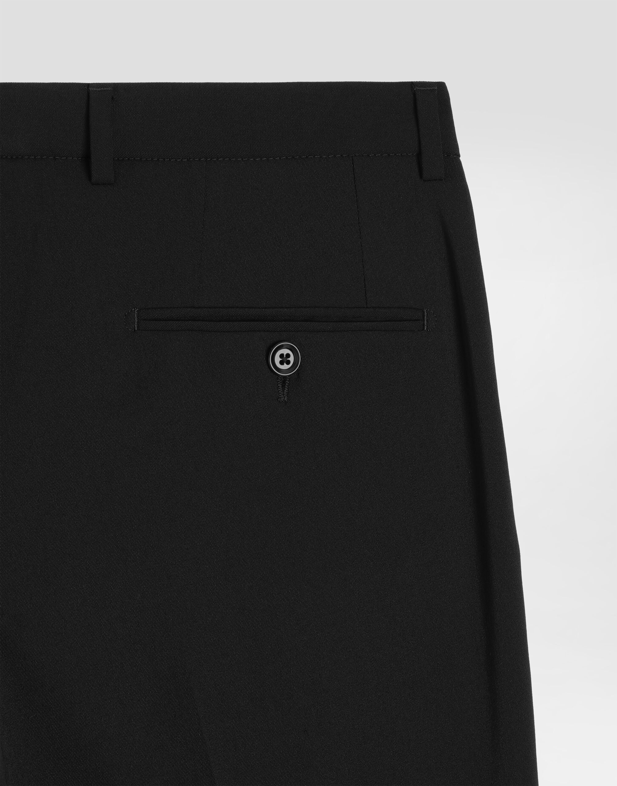 Tailored stretch twill pants - thumbnail 4